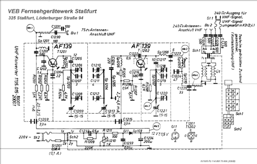 UHF-Konverter 1195.015-10001; Stern-Radio Staßfurt (ID = 248804) Converter