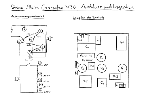 Concerton V30; Stern & Stern (ID = 2502903) Radio