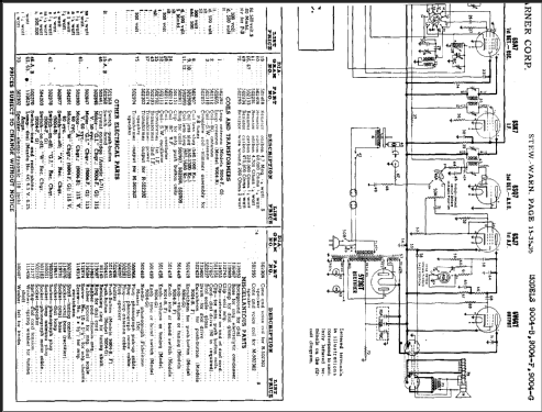 9004-G ; Stewart Warner Corp. (ID = 485036) Radio