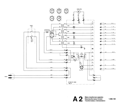 Revox A722; Studer GmbH, Willi (ID = 318609) Ampl/Mixer