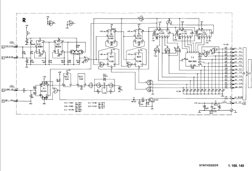 Revox Digital Synthesizer FM Tuner B760; Studer GmbH, Willi (ID = 238368) Radio