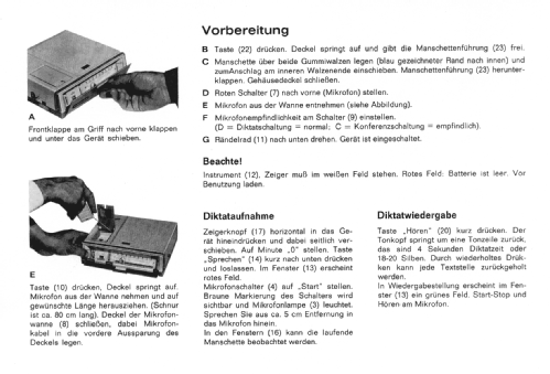 Stenocord RG500; Süd-Atlas-Werke, (ID = 112904) R-Player