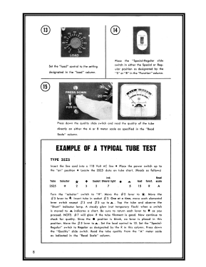 Dynamic Tube Tester 85; Superior Instruments (ID = 2724310) Equipment