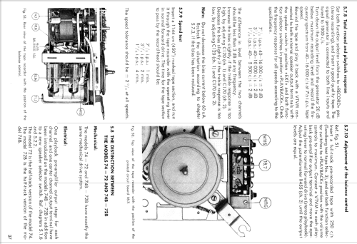 Tonbandgerät 74B ; Tandberg Radio; Oslo (ID = 967851) R-Player