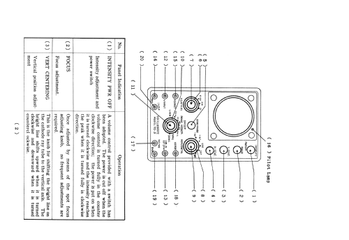 Oscilloscope TO-3; Tech Instruments Co. (ID = 829224) Equipment