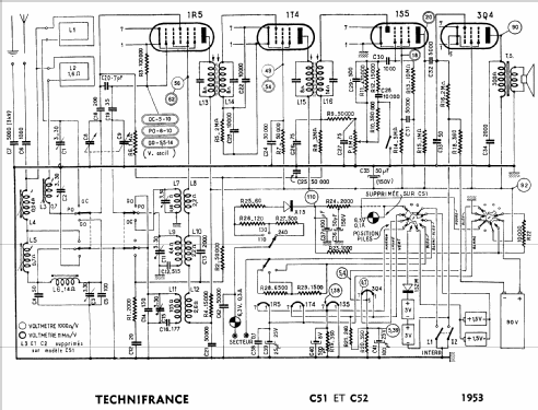 C52; Technifrance; (ID = 276670) Radio