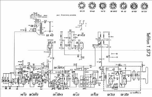 Tefifon T 573 ch=T5717; Tefi-Apparatebau; (ID = 27988) Radio