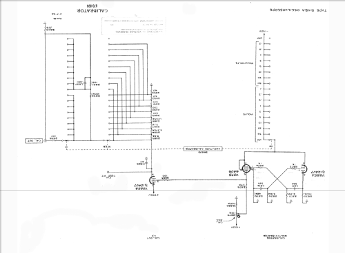 Oscilloscope 545A; Tektronix; Portland, (ID = 678765) Equipment