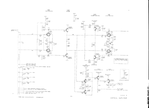 Oscilloscope 535; Tektronix; Portland, (ID = 1112665) Equipment