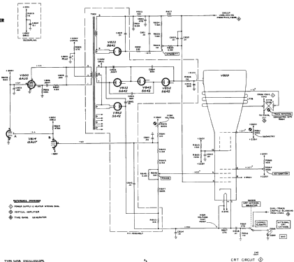 Oscilloscope 543B; Tektronix; Portland, (ID = 551031) Equipment