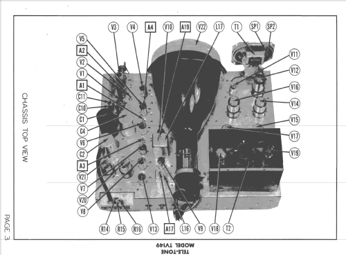 TV-149 ; Tele-Tone Radio Corp (ID = 1495048) Television