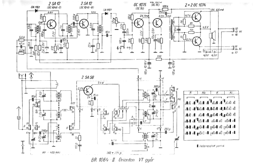 Orionton BR-1064 II; Telefongyar, Terta (ID = 1465315) Radio