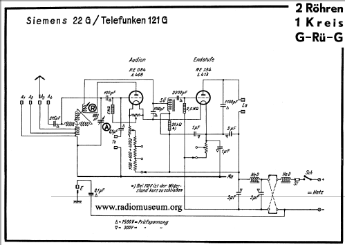 T-121-G ; Telefunken (ID = 41347) Radio