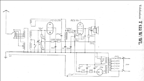 122W ; Telefunken (ID = 7542) Radio