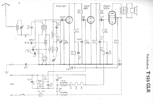 Kurier 123GL/o ; Telefunken; Wien (ID = 7544) Radio