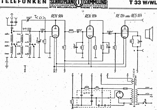 33W ; Telefunken (ID = 2891732) Radio