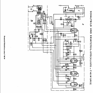 40W Spez. T40W; Telefunken (ID = 19838) Radio