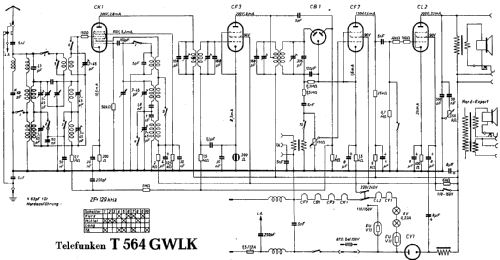 564GWLK ; Telefunken (ID = 1913291) Radio