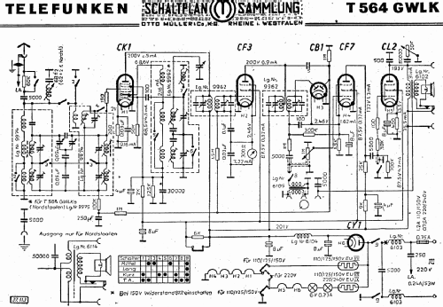 564GWLK ; Telefunken (ID = 2857615) Radio