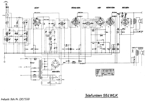 564WLK ; Telefunken (ID = 1913277) Radio