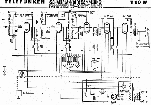 90W; Telefunken (ID = 2881249) Radio