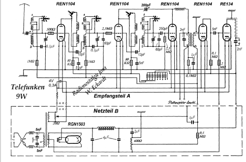 9W ; Telefunken (ID = 329174) Radio