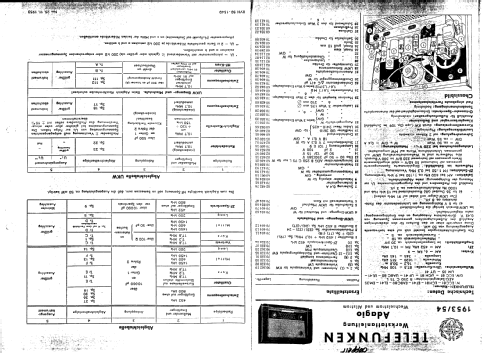 Adagio 53W; Telefunken (ID = 825666) Radio