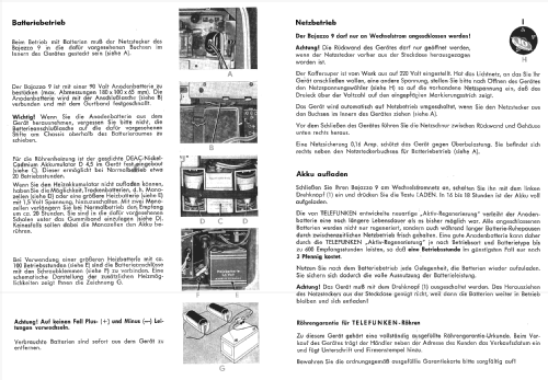 Bajazzo 9; Telefunken (ID = 1482521) Radio