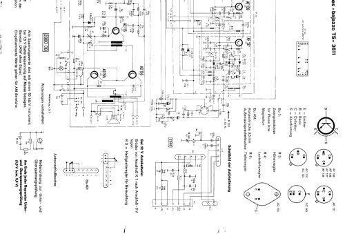 Bajazzo TS-3611; Telefunken (ID = 57873) Radio