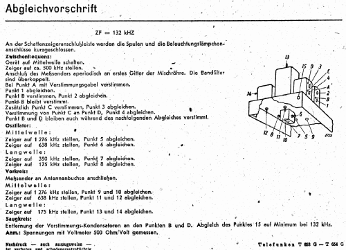 Bayreuth 653GL ; Telefunken (ID = 2863391) Radio