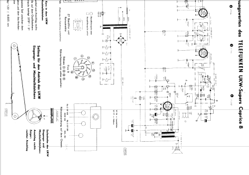Caprice 8; Telefunken (ID = 1407542) Radio
