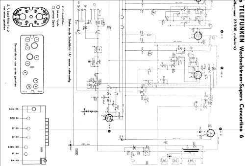 Concertino 6; Telefunken (ID = 677798) Radio