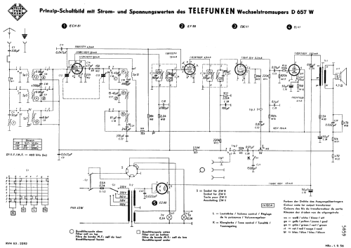 D657W; Telefunken (ID = 161308) Radio