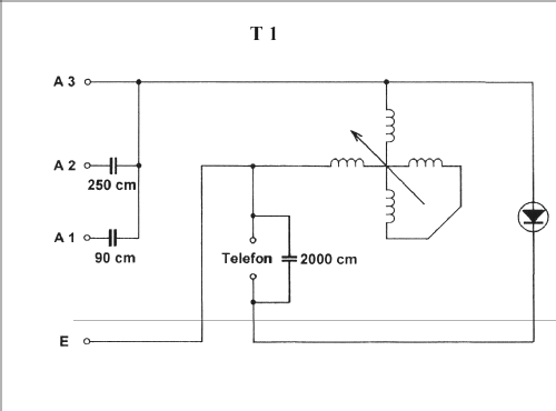 Detektor-Empfänger Telefunken 1; Telefunken (ID = 40790) Crystal