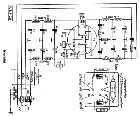 Einbau-Wechselrichter WRE20; Telefunken (ID = 2494433) A-courant