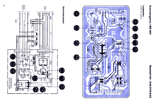 Farbfernseh-Chassis Ch= 712; Telefunken (ID = 2001036) Television