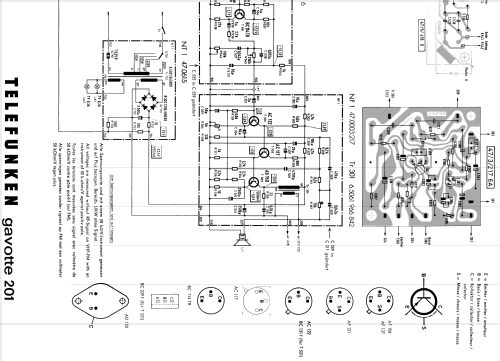 gavotte 201; Telefunken (ID = 1892844) Radio