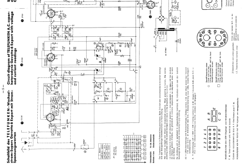 Gavotte 6 Export; Telefunken (ID = 1894083) Radio