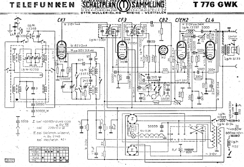 Gross-Super 776GWK ; Telefunken (ID = 2868248) Radio