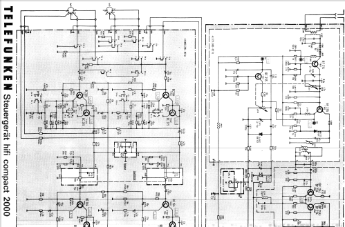 hifi compact 2000; Telefunken (ID = 1961874) Radio