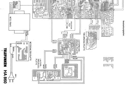 HiFi Verstärker HA-860; Telefunken (ID = 1894578) Ampl/Mixer