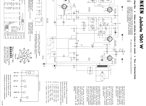 Jubilate 1061W; Telefunken (ID = 693889) Radio