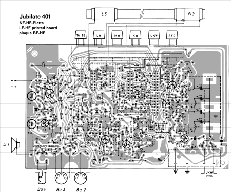 Jubilate 401; Telefunken (ID = 1948318) Radio