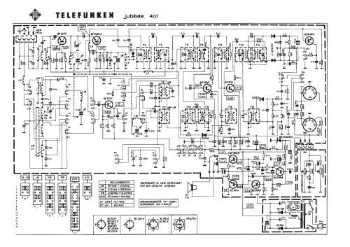 Jubilate 401; Telefunken (ID = 2515909) Radio