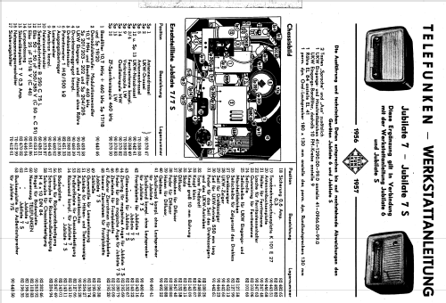 Jubilate 7/S; Telefunken (ID = 61024) Radio