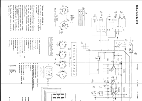 Magnetophon 210 M 210; Telefunken (ID = 130637) R-Player