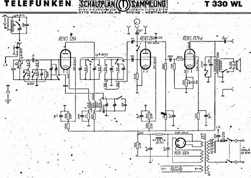 Nauen 330WL ; Telefunken (ID = 2890080) Radio