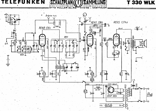 Nauen 330WLK ; Telefunken (ID = 2891127) Radio