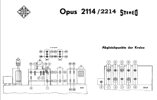 Opus 2214; Telefunken (ID = 66743) Radio