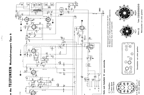 Opus 6; Telefunken (ID = 1998906) Radio